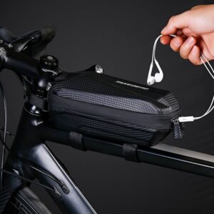 TAKEZEROTZ05 Dviračio krepšys/Mount Frame Bag juodos spalvos - Image 3