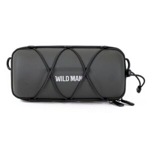 WILDMAN GD7 Dviračio krepšys/Holder Handlebar Bag juodos spalvos