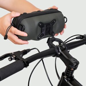WILDMAN GD7 Dviračio krepšys/Holder Handlebar Bag juodos spalvos - Image 3