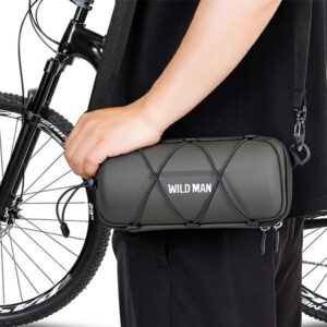 WILDMAN GD7 Dviračio krepšys/Holder Handlebar Bag juodos spalvos - Image 4