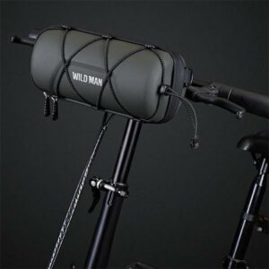WILDMAN GD7 Dviračio krepšys/Holder Handlebar Bag juodos spalvos - Image 6