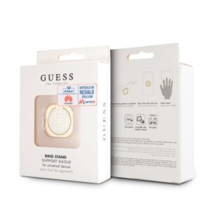 Guess Ring stand GURSEQGWH gold & baltos spalvos 4G - Image 3