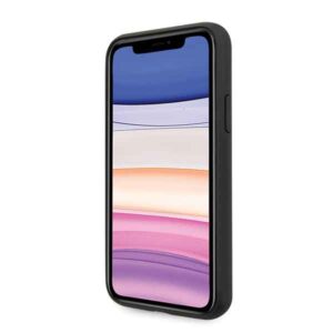 Guess GUHCN61G4GLGR Apple iPhone 11 6,1" / Xr grey kietas dėklas 4G Stripe Collection - Image 6