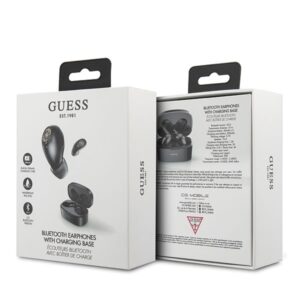 Guess Bluetooth Ausinės GUTWSJL4GBKTWS + Docking Station juodos spalvos 4G - Image 2
