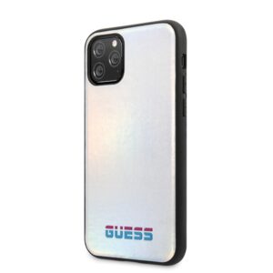 Guess GUHCN58BLD Apple iPhone 11 Pro silver kietas dėklas Iridescent - Image 2