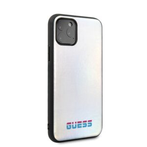 Guess GUHCN58BLD Apple iPhone 11 Pro silver kietas dėklas Iridescent - Image 5