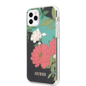 Guess GUHCN58IMLFL01 Apple iPhone 11 Pro juodos spalvos N°1 Flower Collection - Image 2