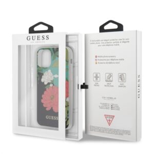 Guess GUHCN58IMLFL01 Apple iPhone 11 Pro juodos spalvos N°1 Flower Collection - Image 7