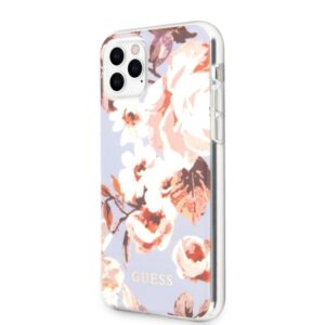 Guess GUHCN65IMLFL02 Apple iPhone 11 Pro Max lilac N°2 Flower Collection - Image 2