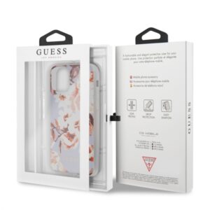 Guess GUHCN65IMLFL02 Apple iPhone 11 Pro Max lilac N°2 Flower Collection - Image 7