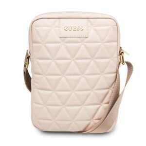 Guess Bag GUTB10QLPK 10" pinkQuilted Tablet Bag - Image 1