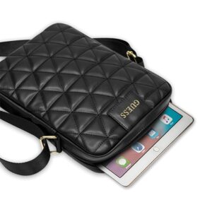 Guess Bag GUTB10QLBK 10" juodos spalvosQuilted Tablet Bag - Image 4