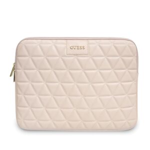 Guess Dėklas kompiuteriui GUCS13QLPK 13" rožinės spalvos Quilted - Image 1