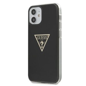 Guess GUHCP12SPCUMPTBK Apple iPhone 12 mini 5,4" juodos spalvos kietas dėklas Metallic Collection - Image 2