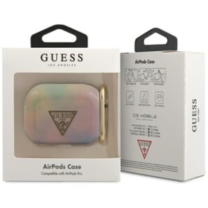 Guess GUACAPTPUMCGG01 AirPods Pro dėklas rožinės spalvos Tie & Dye Collection - Image 2