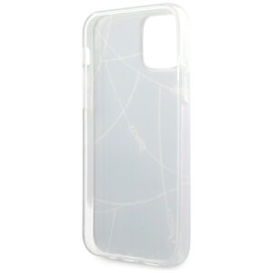 Guess GUHCP12SPCUCHBK Apple iPhone 12 mini 5,4" juodos spalvos kietas dėklas Gold Chain Collection - Image 9
