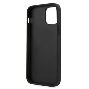 Guess GUHCP12LVSATMLRE Apple iPhone 12 Pro Max 6,7" red kietas dėklas Saffiano - Image 5