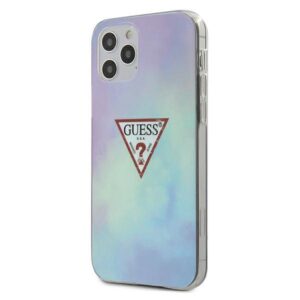 Guess GUHCP12LPCUMCGC02 Apple iPhone 12 Pro Max 6,7" blue kietas dėklas Tie & Die Collection - Image 1