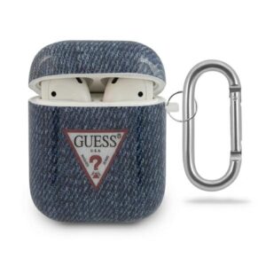 Guess GUACA2TPUJULDB AirPods dėklas dark mėlynos spalvos Jeans Collection