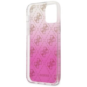 Guess GUHCP12SPCU4GGPI Apple iPhone 12 mini 5,4" rožinės spalvos kietas dėklas 4G Gradient - Image 7