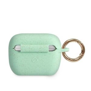 Guess GUACAPSILGLGN AirPods Pro dėklas žalios spalvos Silicone Glitter - Image 2