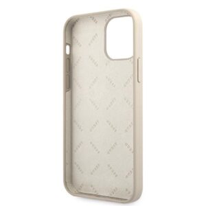 Guess GUHCP12MLSVSGP Apple iPhone 12/12 Pro 6,1" grey rožinės spalvos kietas dėklas Silicone Vintage - Image 7