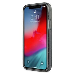Guess GUHCP12LPCUGL4GBK Apple iPhone 12 Pro Max 6,7" juodos spalvos kietas dėklas Glitter 4G Big Logo - Image 5