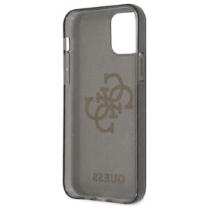 Guess GUHCP12LPCUGL4GBK Apple iPhone 12 Pro Max 6,7" juodos spalvos kietas dėklas Glitter 4G Big Logo - Image 7
