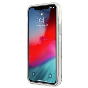 Guess GUHCP12LPCUGL4GTR Apple iPhone 12 Pro Max 6,7" skaidrus kietas dėklas Glitter 4G Big Logo - Image 5