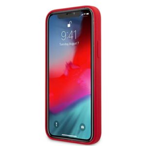 Guess GUHCP12LLSPEWRE Apple iPhone 12 Pro Max 6,7" red kietas dėklas Peony Collection - Image 5