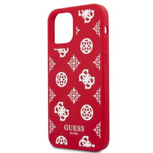 Guess GUHCP12LLSPEWRE Apple iPhone 12 Pro Max 6,7" red kietas dėklas Peony Collection - Image 6