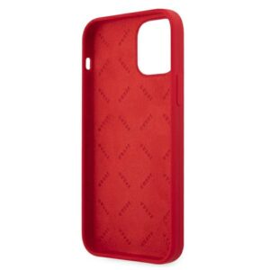 Guess GUHCP12LLSPEWRE Apple iPhone 12 Pro Max 6,7" red kietas dėklas Peony Collection - Image 7