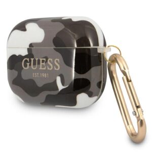 Guess GUAPUCAMG AirPods Pro dėklas juodos spalvos Camo Collection - Image 2