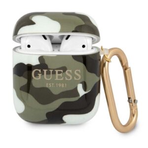 Guess GUA2UCAMA AirPods dėklas khaki Camo Collection