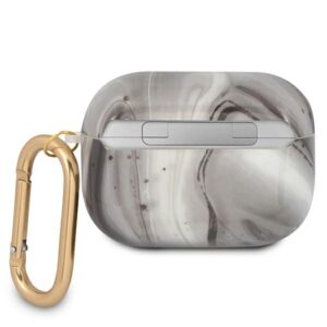 Guess GUAPUNMK AirPods Pro dėklas juodos spalvos Marble Collection - Image 2