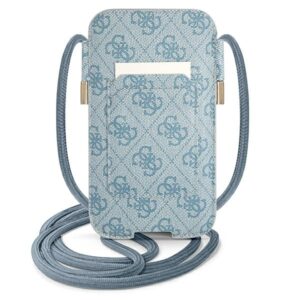 Guess Torebka GUPHM4GDBL 6,1" blue kietas dėklas 4G Stripe - Image 2