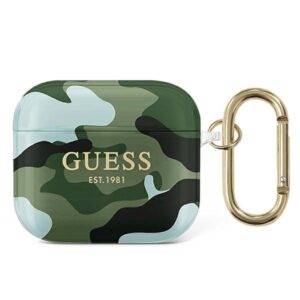 Guess GUA3UCAMA AirPods 3 dėklas khaki Camo Collection
