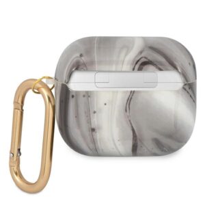 Guess GUA3UNMK AirPods 3 dėklas juodos spalvos Marble Collection - Image 2