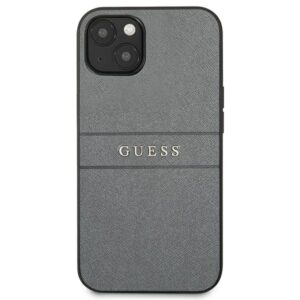 Guess GUHCP13SPSASBGR Apple iPhone 13 mini 5,4" grey Saffiano Strap - Image 3