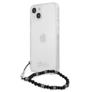 Guess GUHCP13MKPSBK Apple iPhone 13 / 14 /15 6,1" skaidrus kietas dėklas juodos spalvos Pearl - Image 2