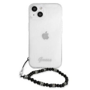 Guess GUHCP13MKPSBK Apple iPhone 13 / 14 /15 6,1" skaidrus kietas dėklas juodos spalvos Pearl - Image 3