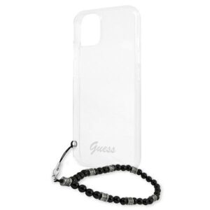 Guess GUHCP13MKPSBK Apple iPhone 13 / 14 /15 6,1" skaidrus kietas dėklas juodos spalvos Pearl - Image 6