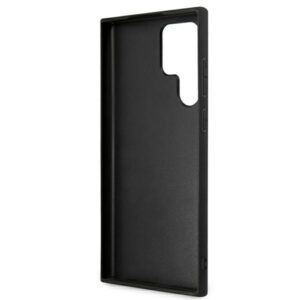 Guess GUHCS22L4GMGPI S906 S22 Ultra rožinės spalvos kietas dėklas 4G Big Metal Logo - Image 7