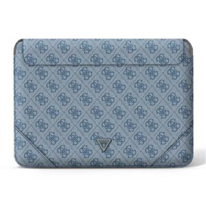 Guess Dėklas kompiuteriui GUCS14P4TB 13/14" mėlynos spalvos 4G Uptown Triangle logo - Image 1