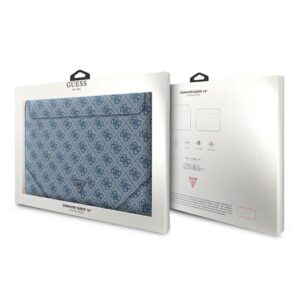 Guess Dėklas kompiuteriui GUCS16P4TB 16" mėlynos spalvos 4G Uptown Triangle logo - Image 4