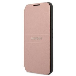 Guess GUBKS22MPSASBPI S22+ S906 rožinės spalvos book Saffiano Stripes