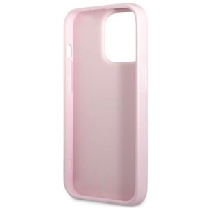 Guess GUHCP13LPSASBPU Apple iPhone 13 Pro / 13 6,1" violetinės spalvos Saffiano Hot Stamp & Metal Logo - Image 7