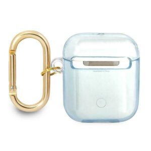 Guess GUA2HHTSB AirPods dėklas mėlynos spalvos Strap Collection - Image 2