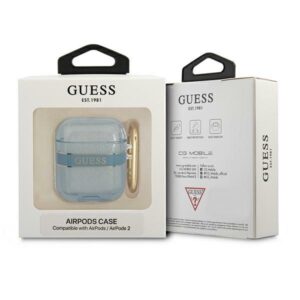 Guess GUA2HHTSB AirPods dėklas mėlynos spalvos Strap Collection - Image 3