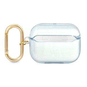 Guess GUAPHHTSB AirPods Pro dėklas mėlynos spalvos Strap Collection - Image 2